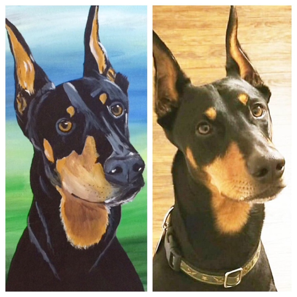 Custom 11x14 Pet Portrait of your dog or cat